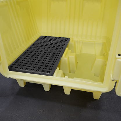 ENPAC Hazard Hut Poly Drum Shed,  (MPN:4000-YE )