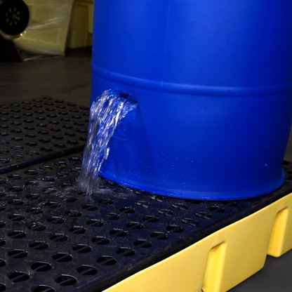 Enpac 4 Drum Slim-Line Poly Spill Pallet (MPN: 5400-YE)