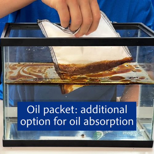 ENPAC Round, Cone Style Storm Sentinel® Catch Basin Insert, Adjustable, With Oil-Absorbing Packet, 22" to 24" (MPN: 4340-22-IB-CONE)