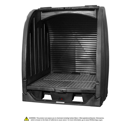 Enpac 4 Drum Outdoor Storage Spill Containment Shed (MPN: 4064-BD)