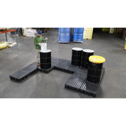Enpac 2 Drum Low-Profile Spill Pallet (MPN: 5117-BD)