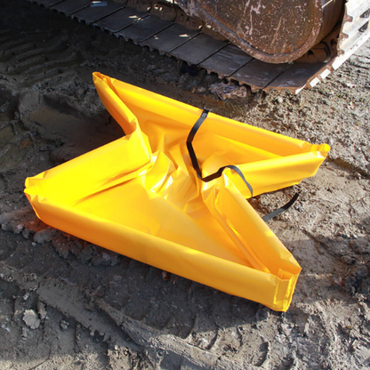 ENPAC 3'x3'x6" Folding Duck Pond Mini Berm (MPN: 5633-YE-F)