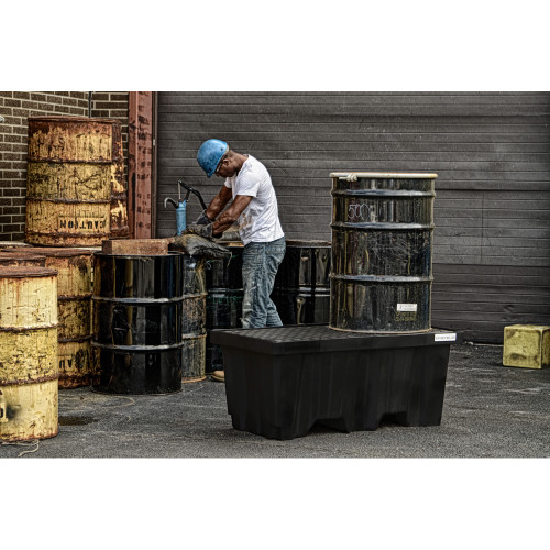 Enpac 2 Drum Nestable Spill Pallet (MPN: 5222-BD)