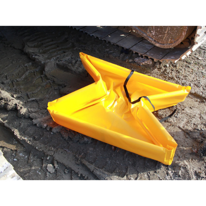 ENPAC 4'x6'x6" Folding Duck Pond Mini Berm (MPN: 5646-YE-F)