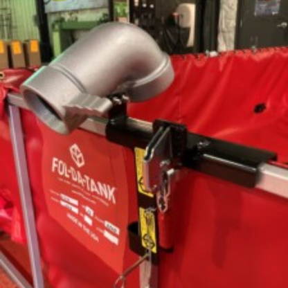 FGSLHD 2.5 Inches Fol-Da-Tank Double Supply Line Holder (MPN: SLHD-2.5)