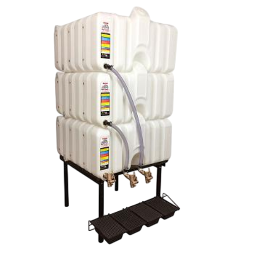 80/80/80 Gallon Rhino Tuff Tanks Complete Gravity Feed System  (MPN: RTT-6333)