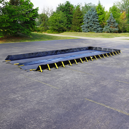 ENPAC 12'x26'x1' Stinger Snap-Up Collapsible Spill Berm (MPN: 48-12261-BK-SU)