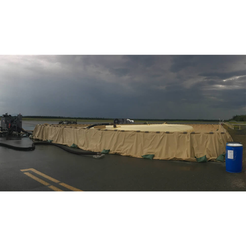 ENPAC Stinger PolyBerm 20K, Fuel Tank System, Tan - 37'x37'x3' (MPN: 45-37373-PB-L)