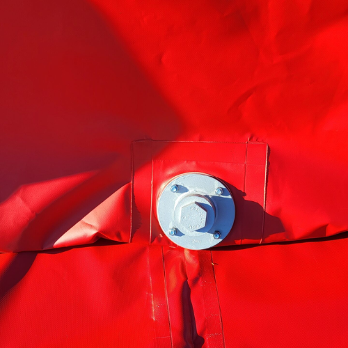 2000 Gallon Rol-La-Tank Type-1  22 Oz HPR® (Red, Yellow) Fol-Da-Tank (MPN: RLTT1-2000)