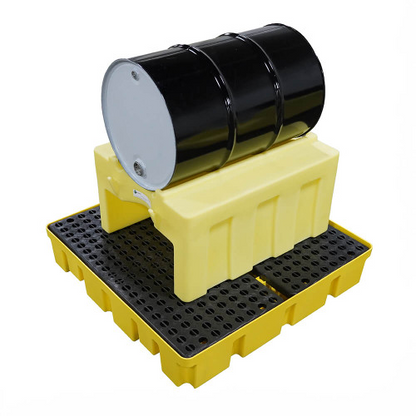 Enpac 4 Drum Slim-Line Poly Spill Pallet (MPN: 5400-YE)