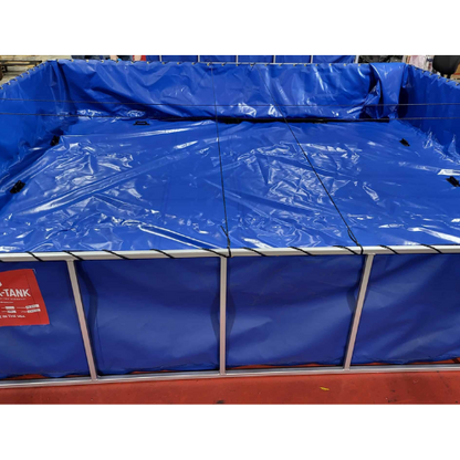 600 Gallon / 2200 Liter Fol-Da-Tank Portable Folding Frame Tank (MPN: FDT-600/2200)