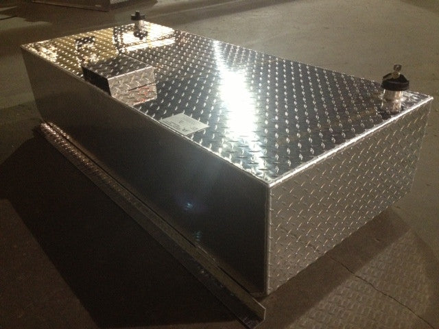 ATTA 92 Gallon Diesel Auxiliary Below Bed Rail Tank-AT92R-BR