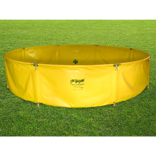 1000 Gallon Rol-La-Tank Type-1  22 Oz Vinyl (Red, Yellow, Orange, Black, Blue) Fol-Da-Tank (MPN: RLTT1-1000)