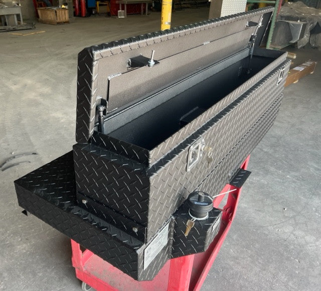 ATTA 34 Gallon Diesel Auxiliary Tank & Toolbox Combo-AT33TT-RT