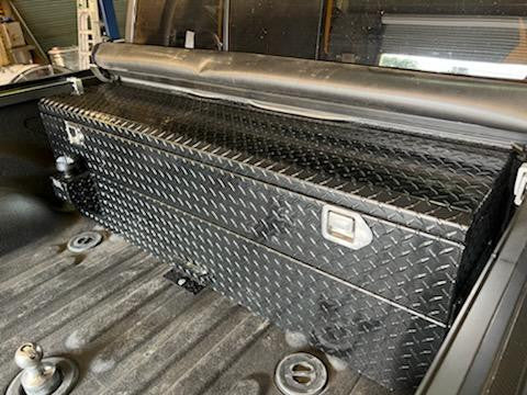 ATTA 34 Gallon Short Bed Diesel Auxiliary Tank & Toolbox Combo-AT34TT-SB