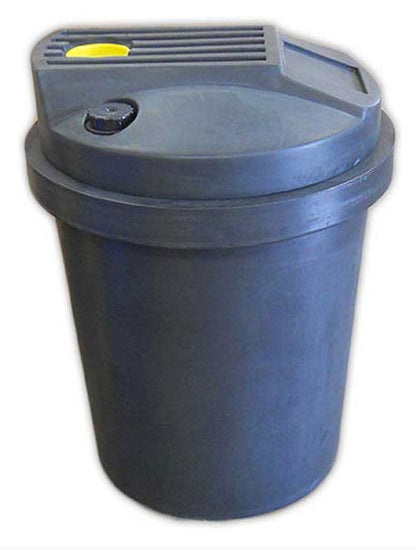 Peabody 55 Gallon Tapered Chemical Feed Tank 1.25 SG (01-35136) - product photo