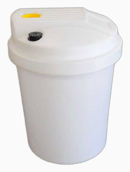 Peabody 55 Gallon Tapered Chemical Feed Tank 1.9 SG (01-28655) - product photo
