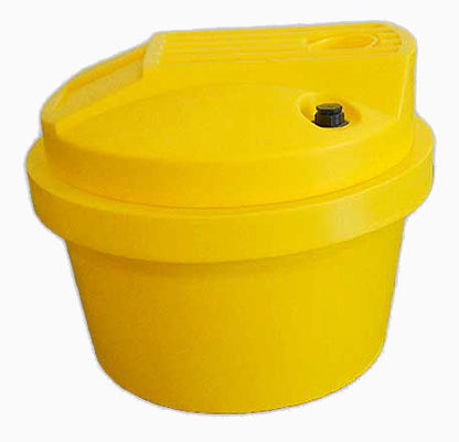Peabody 30 Gallon Tapered Chemical Feed Tank 1.9 SG (01-28647) - product photo