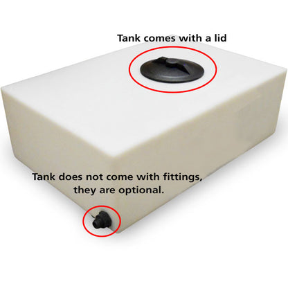 Peabody 42 Gallon Rectangular Utility Tank (01-28949) - product photo