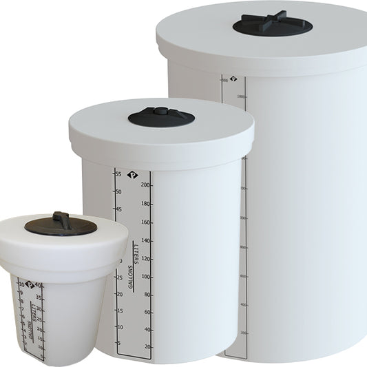 Peabody 10 Gallon Closed Top Process Chemical Tank 1.9 SG (01-34625) - Peabody product line photo