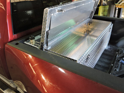 ATTA 90 Gallon Diesel Auxiliary Tank & Toolbox Combo -AT90L-TT