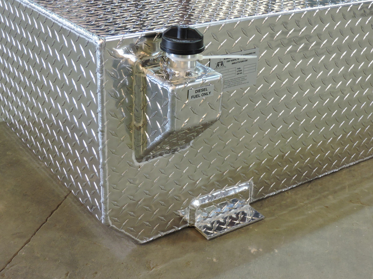 ATTA 110 Gallon Diesel Rectangular Auxiliary Tank-AT110RSL