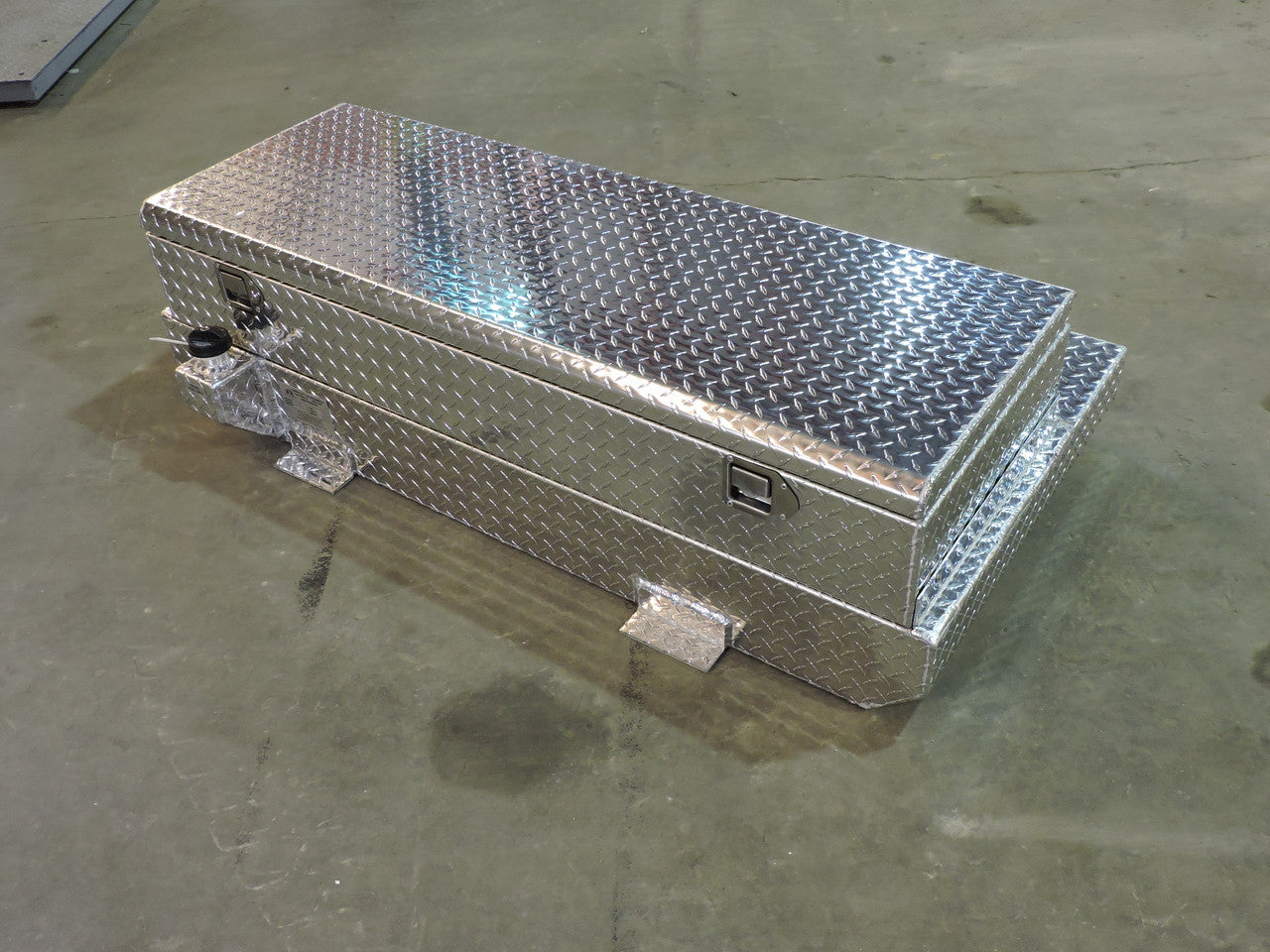 ATTA 52 Gallon Diesel Auxiliary Tank & Toolbox Combo-AT52TT-RT