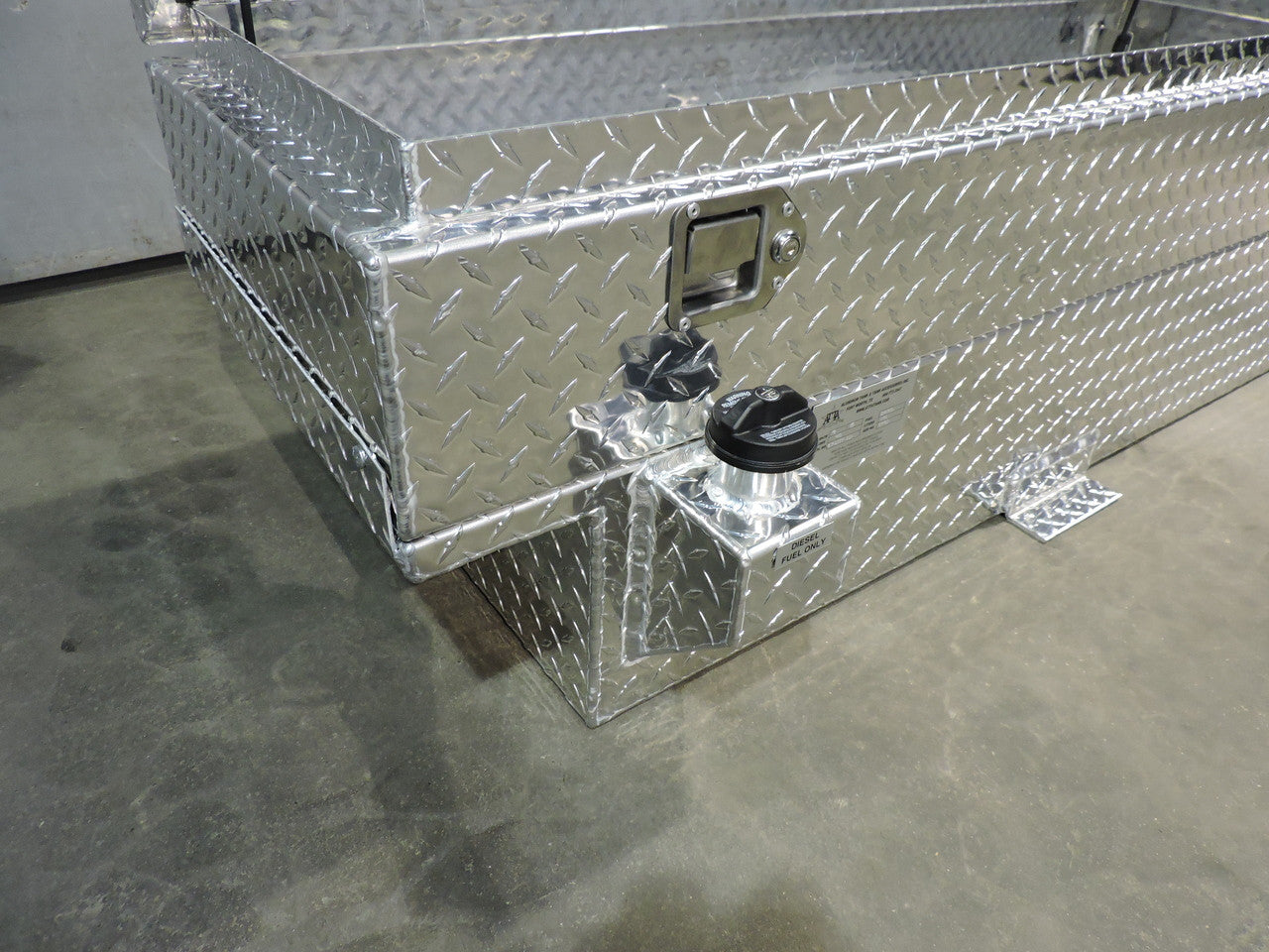 ATTA 40 Gallon Diesel Auxiliary Tank & Toolbox Combo-AT40TT-ED