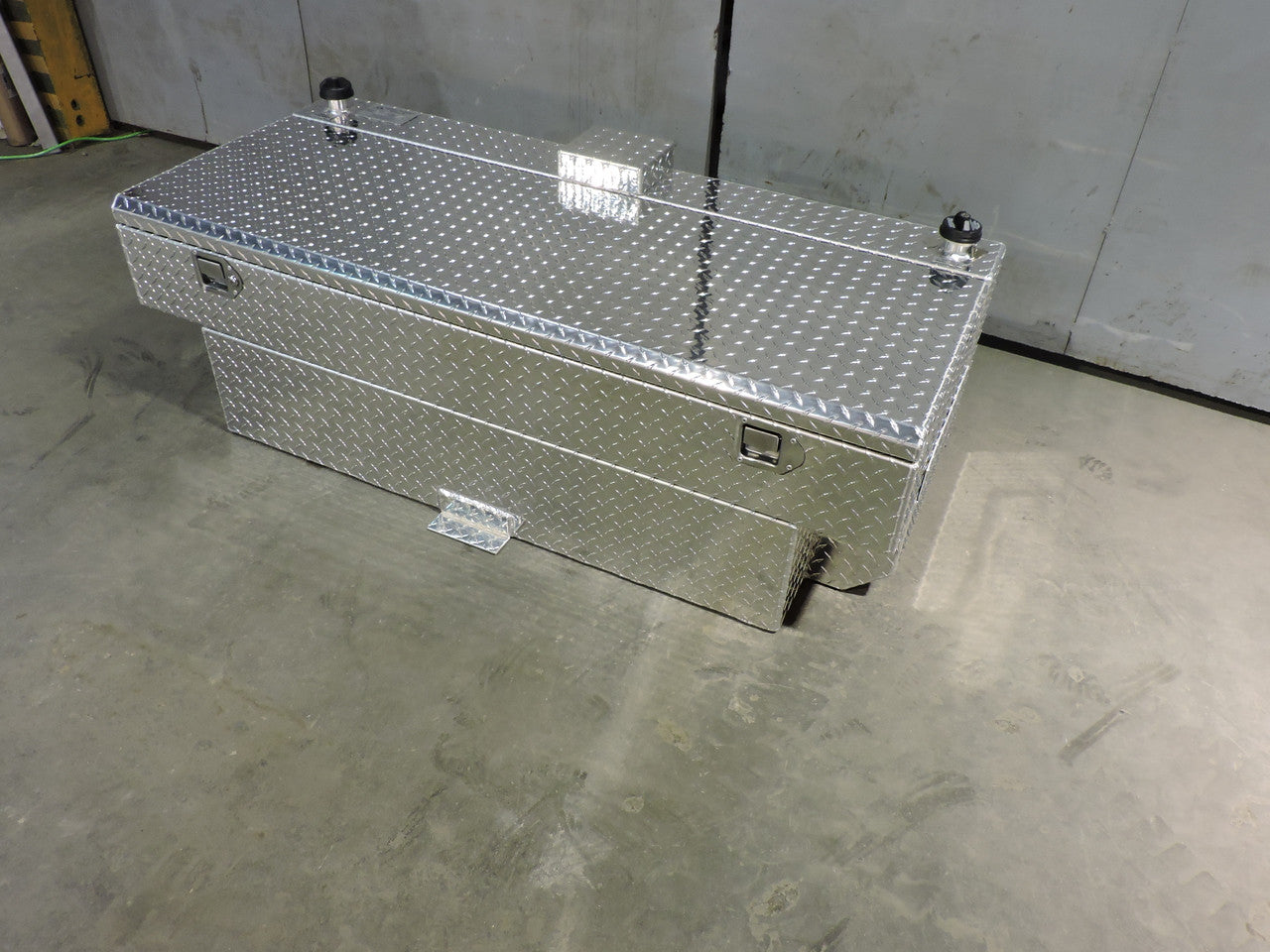 ATTA 70 Gallon Diesel Auxiliary Tank & Toolbox Combo -AT70LTT-SB