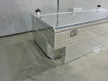 ATTA 70 Gallon Diesel Auxiliary Tank & Toolbox Combo -AT70LTT-SB