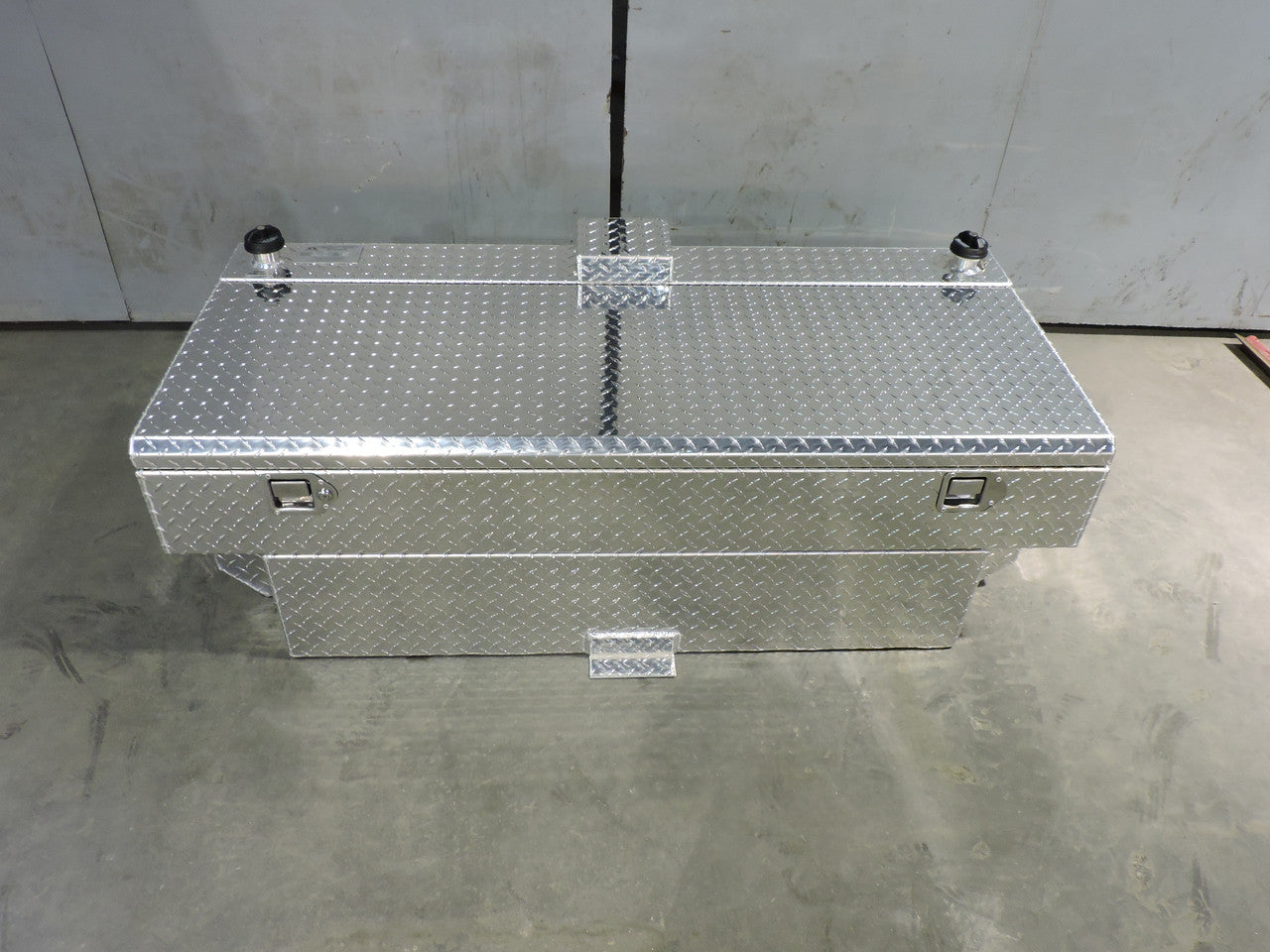 ATTA 70 Gallon Diesel Auxiliary Tank & Toolbox Combo -AT70LTT-SB