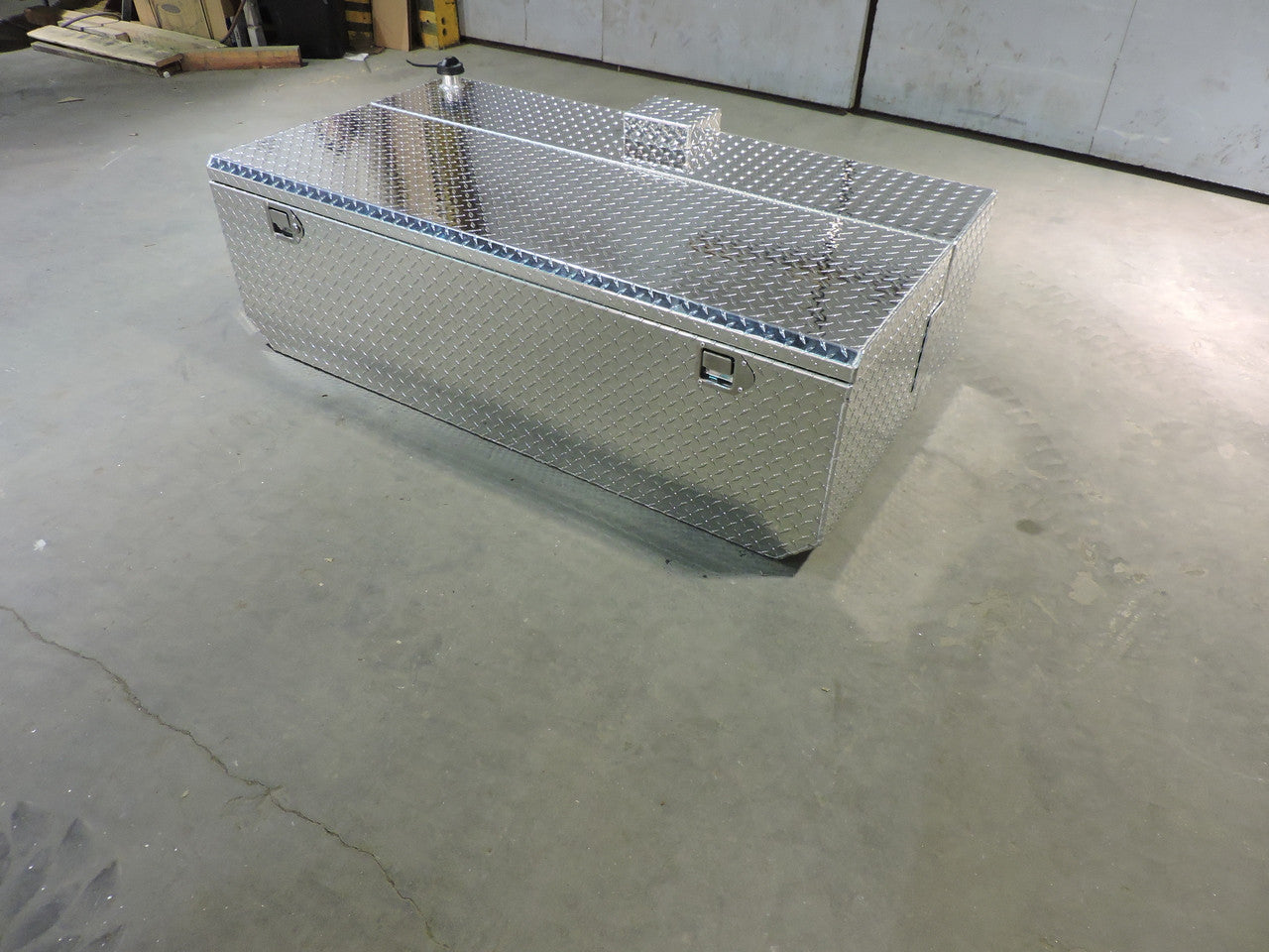 ATTA 50 Gallon Diesel Auxiliary Tank & Toolbox Combo(Full Chest)-AT50CB