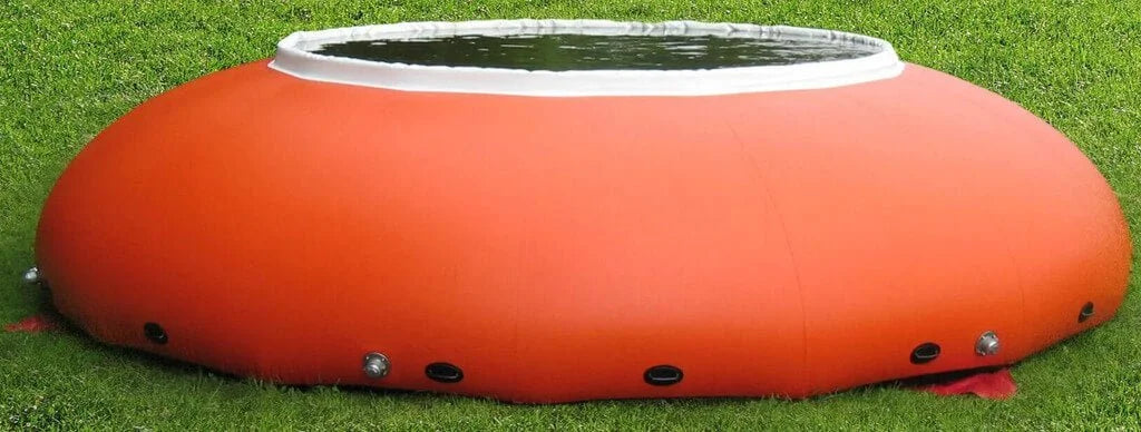 20000 Gallon Self-Supporting Tank-40 Oz Vinyl (Orange, Black) Forest Service Fol-Da-Tank (MPN: SSTFS-20000)