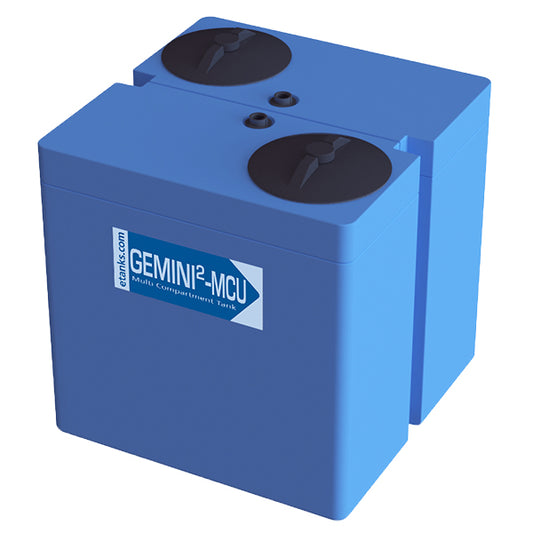 Peabody Engineering Gemini Square MCU #1 Assembly - (2) 12 G Tanks - product photo