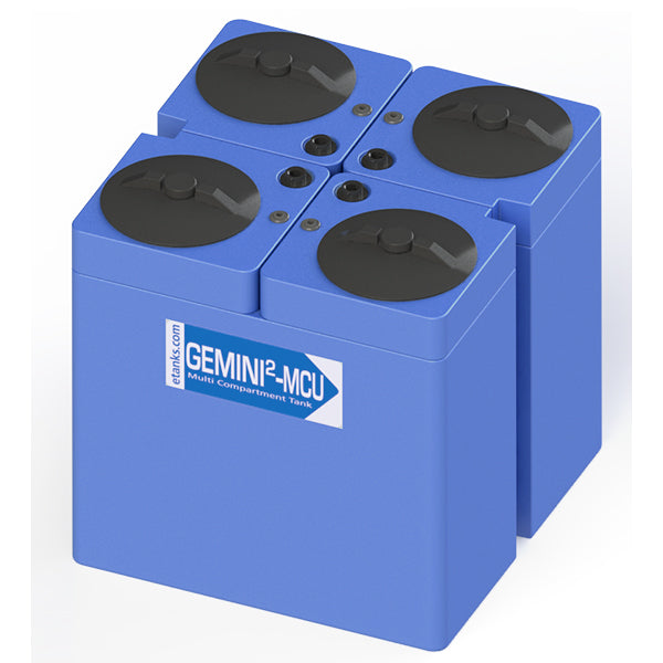 Peabody Engineering Gemini Square MCU #3 Assembly - (4) 6 G Tanks - product photo