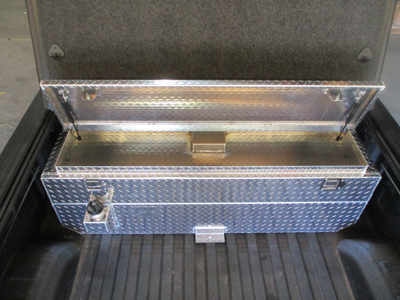 ATTA 50 Gallon Diesel Auxiliary Tank & Toolbox Combo(Tri-Fold Bed Cover)-AT50TT-BR