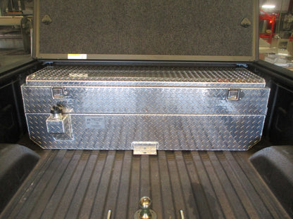 ATTA 50 Gallon Diesel Auxiliary Tank & Toolbox Combo(Tri-Fold Bed Cover)-AT50TT-BR