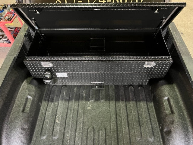 ATTA 45 Gallon Diesel Auxiliary Tank & Toolbox Combo-AT45TT-SB