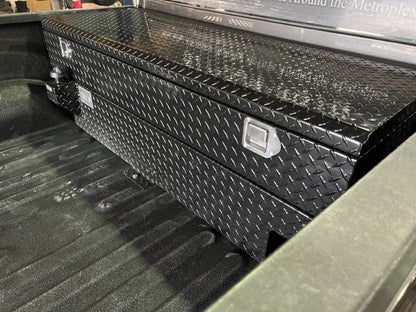 ATTA 45 Gallon Diesel Auxiliary Tank & Toolbox Combo-AT45TT-SB
