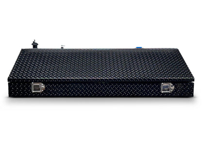 ATTA 44 Gallon Diesel Auxiliary Tank & Wedge Style Toolbox-AT44RWB