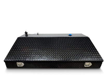 ATTA 44 Gallon Diesel Auxiliary Tank & Wedge Style Toolbox-AT44RWB