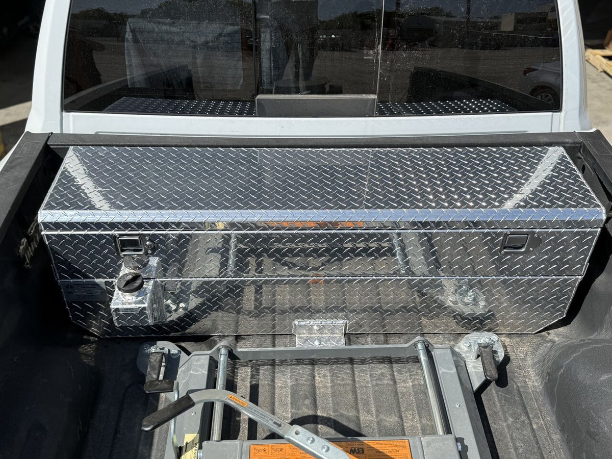ATTA 34 Gallon Short Bed Diesel Auxiliary Tank & Toolbox Combo-AT34TT-SB