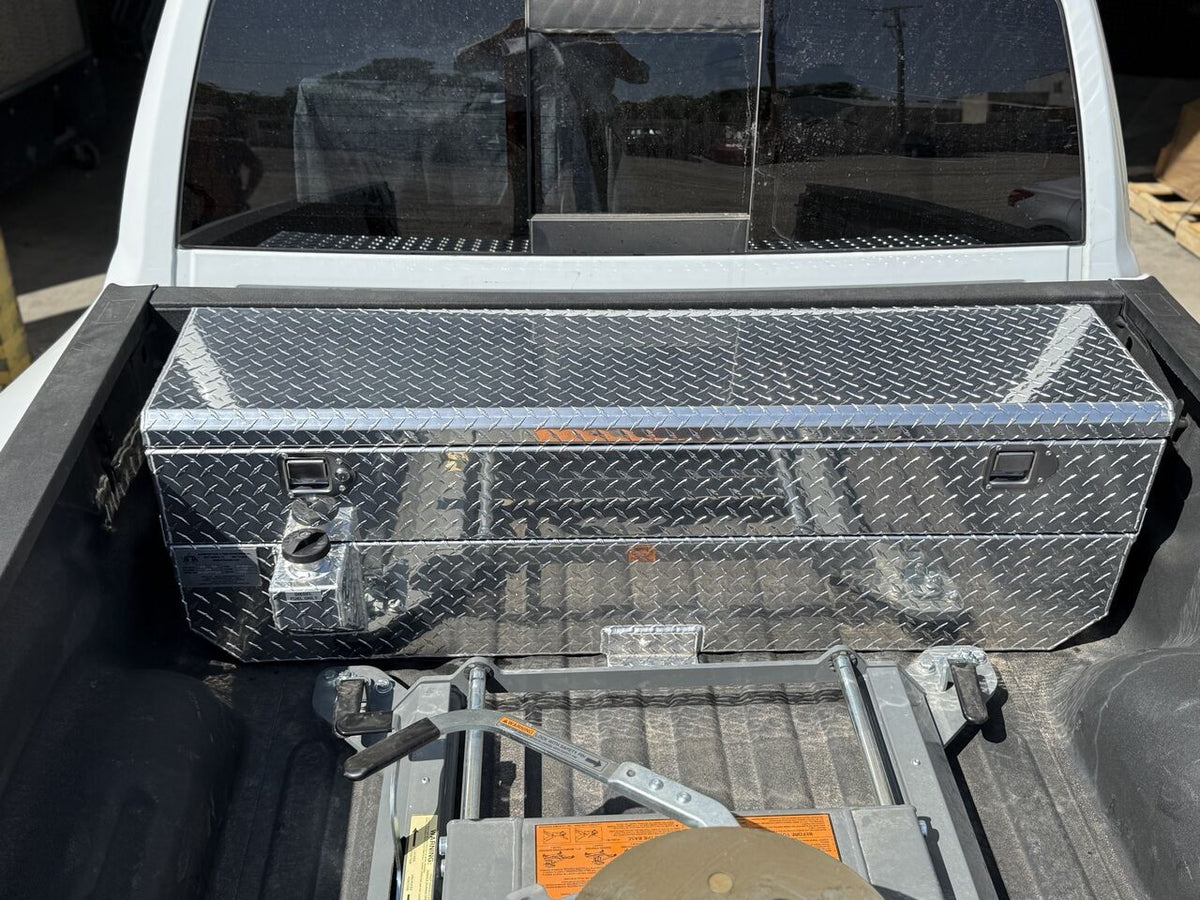 ATTA 34 Gallon Short Bed Diesel Auxiliary Tank & Toolbox Combo-AT34TT-SB