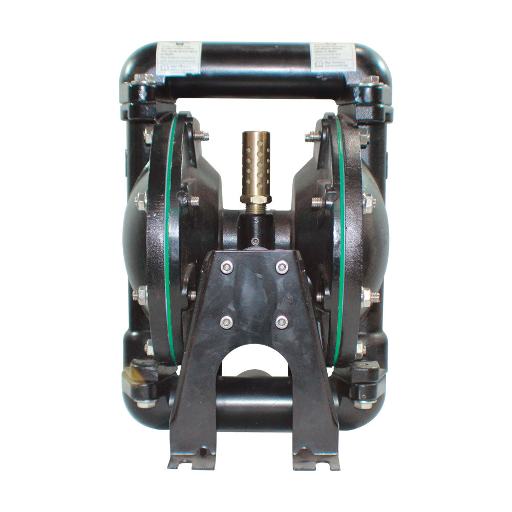 JDA Global NOMAD Opta-Flo N666100 1" Metallic PTFE-Fitted Air-Operated Double Diaphragm Pump - product photo
