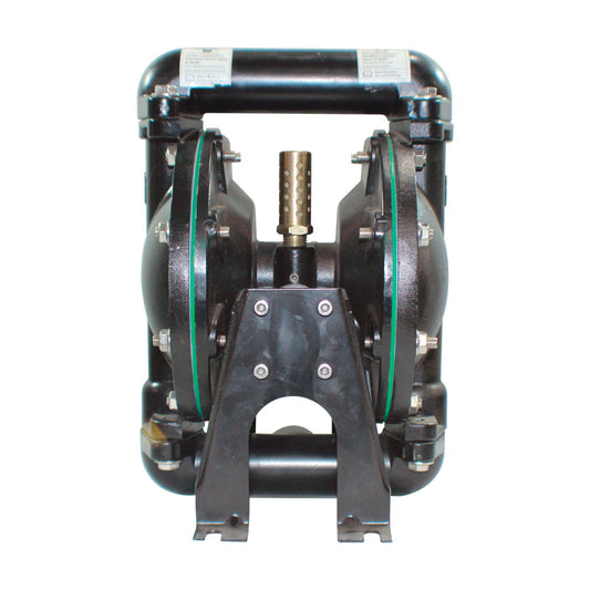 JDA Global NOMAD Opta-Flo N666100 1" Metallic PTFE-Fitted Air-Operated Double Diaphragm Pump - product photo
