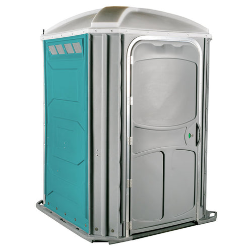 PolyJohn Comfort XL Portable Restroom - Aqua colorway