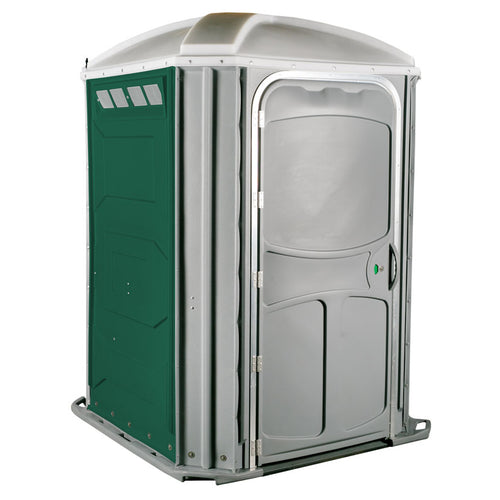 PolyJohn Comfort XL Portable Restroom - Evergreen colorway
