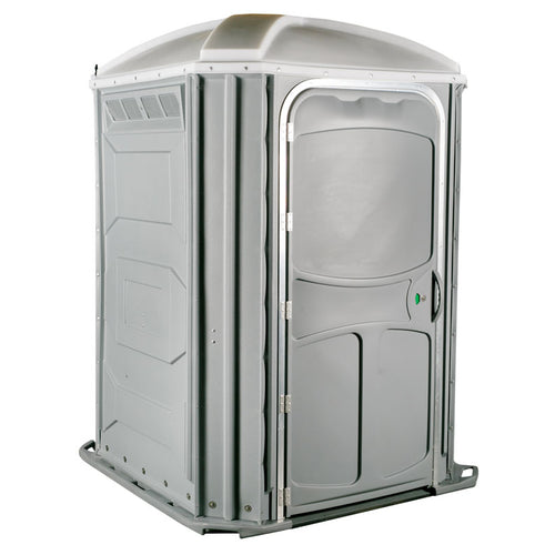 PolyJohn Comfort XLT Portable Restroom - Light Grey colorway