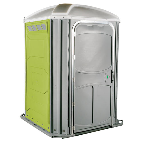 PolyJohn Comfort XL Portable Restroom - Lime colorway