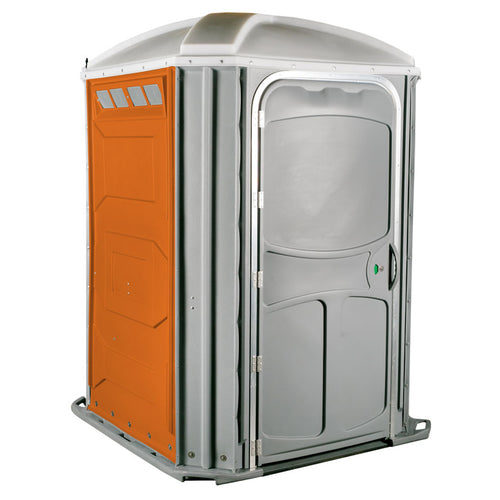 PolyJohn Comfort XL Portable Restroom - Orange colorway